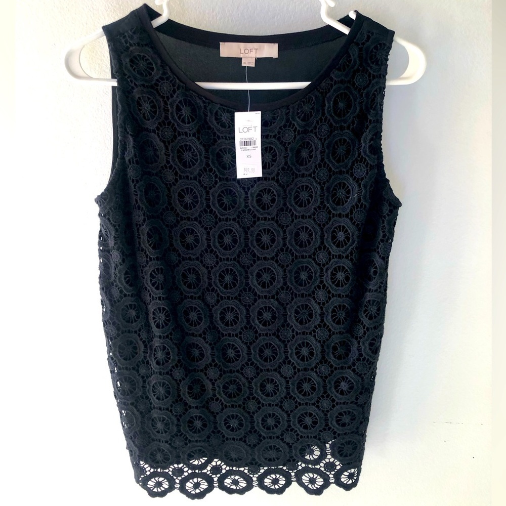 Loft sleeveless dress top